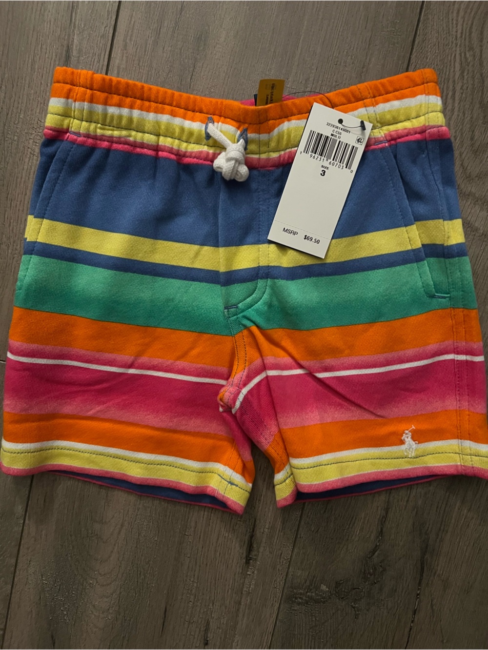 Polo by Ralph Lauren Kids Rainbow Stripe Shorts - Multicolor